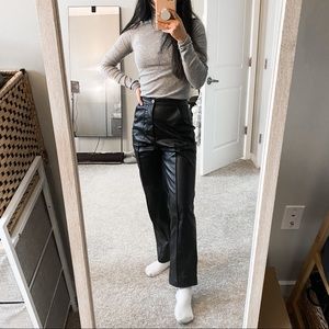 Princess Polly Encore Faux Leather Pants (us2)